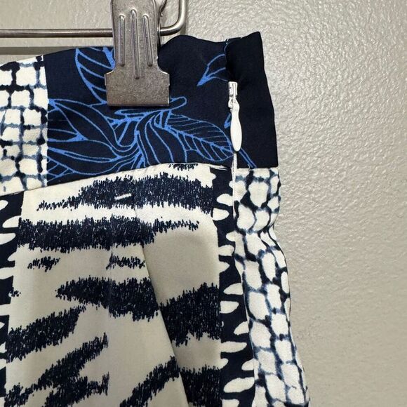 Banana Republic wide leg flows printed pant size large - Picture 7 of 9